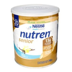 Nutren Senior Nestlé 740g - 13g Proteina Sabor Vainilla