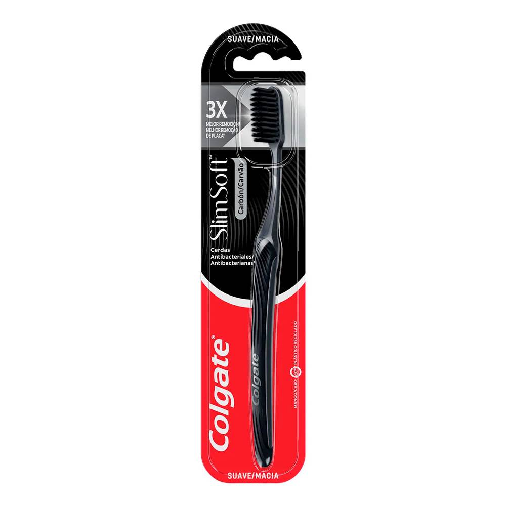 Cepillo Colgate Slim Soft Suave Carbon