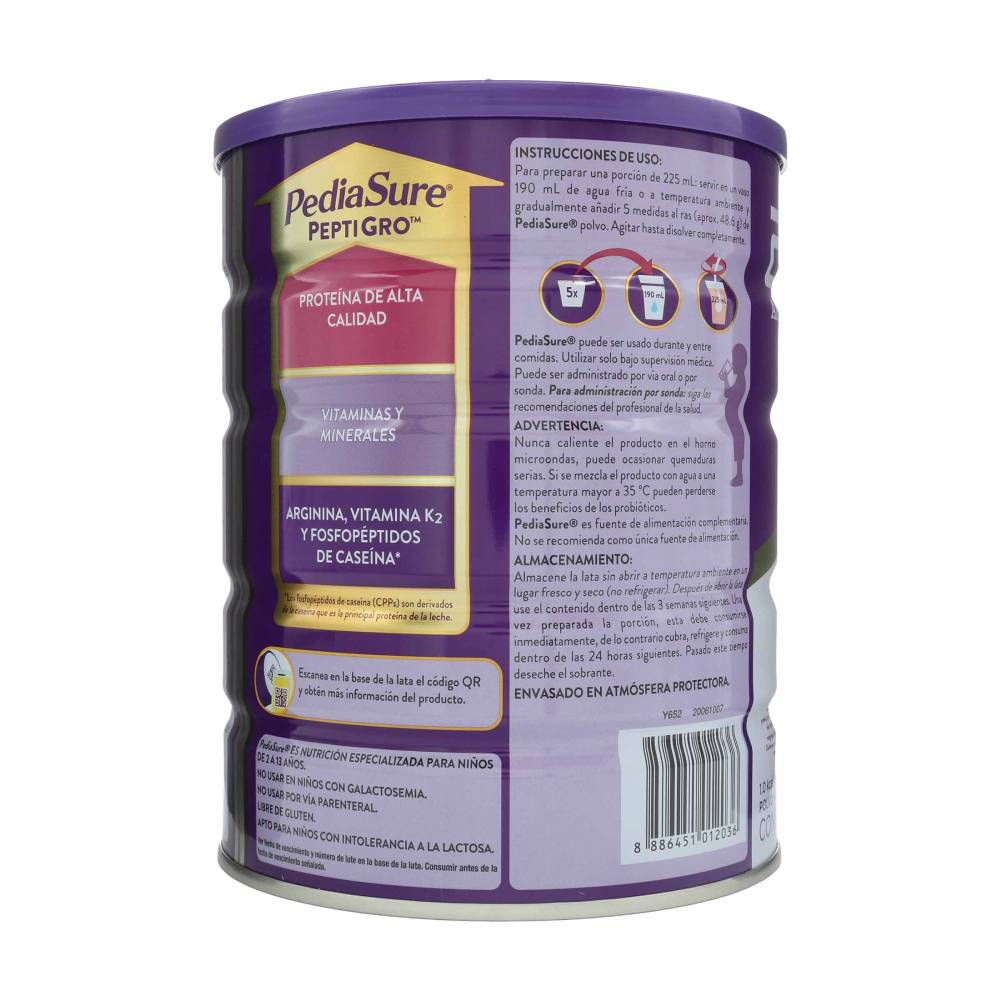 Pediasure Peptigro Sabor Fresa 850 g - Imagen 3