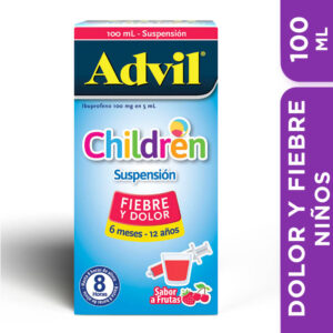 Advil Children 100ml Suspensión Para Fiebre Y Dolor
