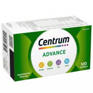 Centrum Advance 100 Tabletas - Energía, Defensas, Piel y Visión