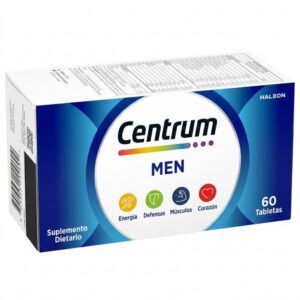 Centrum Men 60 Tabletas - Energía, Defensas y Músculos