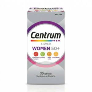 Centrum Silver Women 50+ 30 Tabletas Defensas y Mente Activa