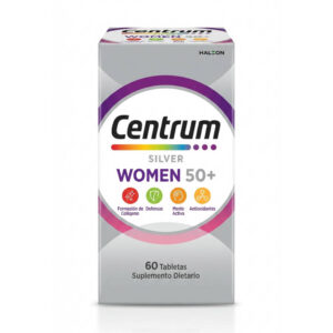Centrum Silver Women 50+ 60 Tableta Defensas y Mente Activa