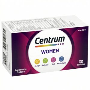 Centrum Women 30 Tabletas - Energía, Defensas, Piel y Metabolismo
