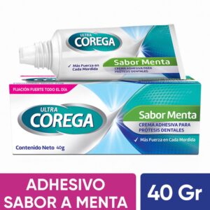 Crema Corega Sabor Menta 40 gr - Adhesivo para prótesis dentales
