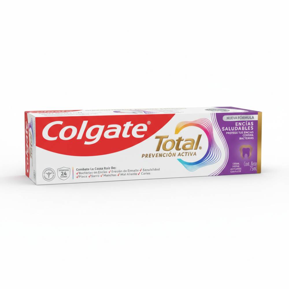 Crema Dental Colgate Total 12 Encias Reforzadas 75 Ml