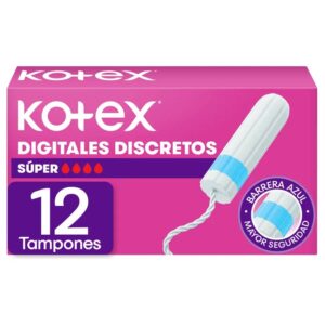 Tampones Kotex Super 12 Unidades