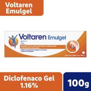 Voltaren Emulgel 100g Diclofenaco - Alivio del Dolor e Inflamación