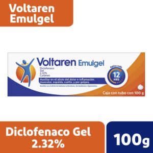 Voltaren Emulgel Forte 100 g Alivio del Dolor hasta por 12 Horas